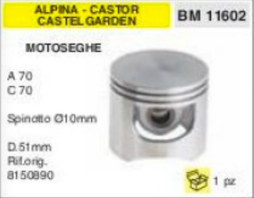 8150890 pistone motosega - 8150890,