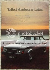 Brochure vendita auto TALBOT