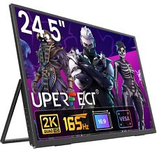 UPERFECT 24,5" Monitor Portatile 2K 2560x1440 165Hz Monitor Gaming per PS4/5