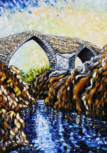 Quadro olio tela mimma - quadro,