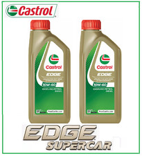 OLIO MOTORE CASTROL EDGE 10W60 2 LITRI OLIO CASTROL EDGE SUPER CAR TAGLIANDO