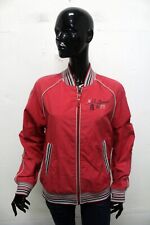 Diesel Giubbotto Donna Taglia M Giubbino Rosso Giacca Da Mezza Stagione Jacket