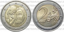  FRANCIA 2017 - 2 EURO COMMEMORATIVO - 100º ANN. DELLA MORTE DI AUGUSTE RODIN