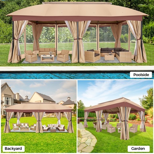 Outdoor gazebo 11x11 10x13 - 11x11,