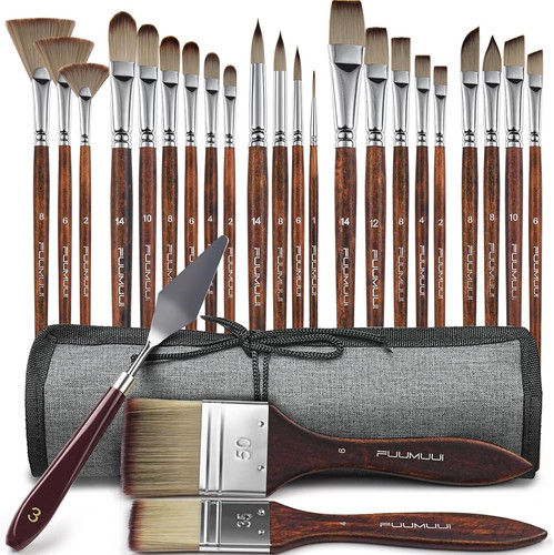 Set pennelli pittura acrilica - set,