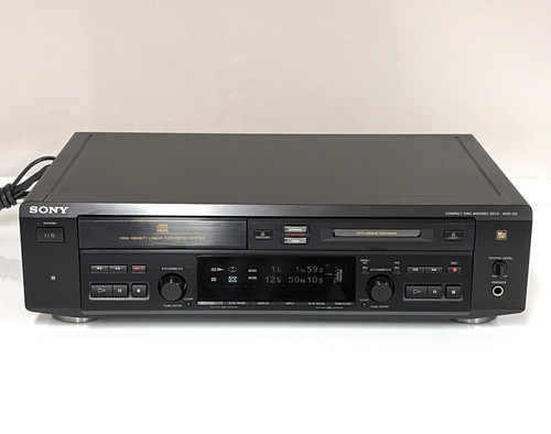 Sony mxd minidisc - sony, deck