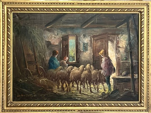 Mario fattori dipinto - mario,
