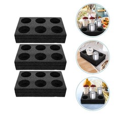  3 Pcs Porta Bicchieri Di