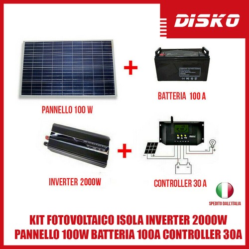 Kit fotovoltaico isola - fotovoltaico,