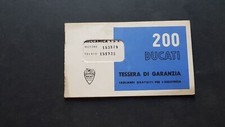 Ducati modelli 200 libretto