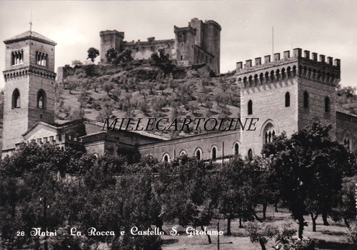 Narni rocca castello s - la, e