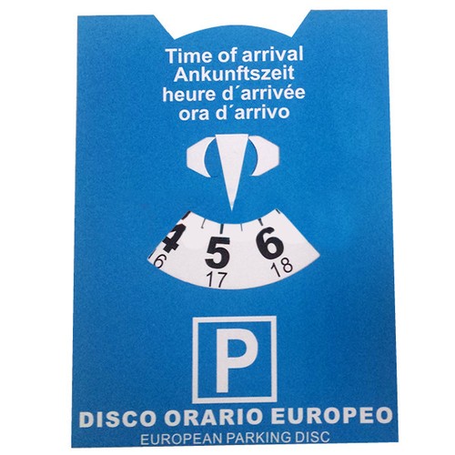 Disco orario parcheggio sosta - orario,