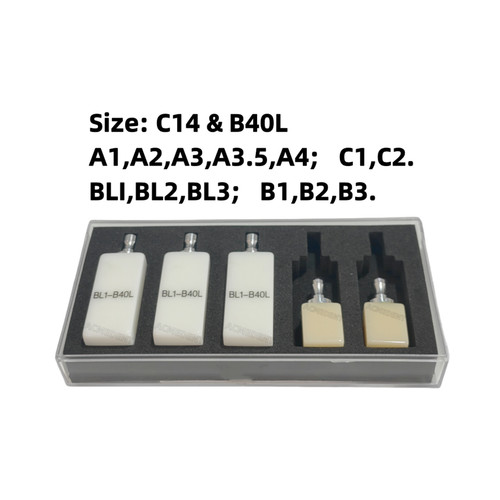 Blocchi pmma dentali non - blocchi,