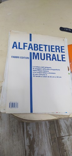 Alfabetiere murale fabbri - murale,