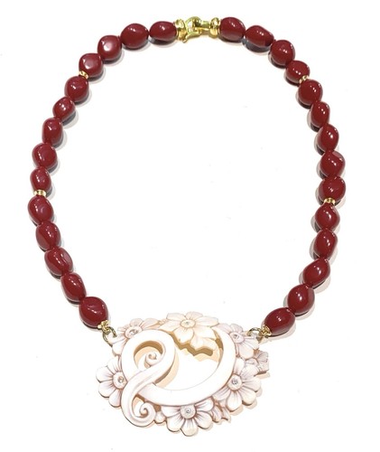 Collana pasta corallo - pasta, di