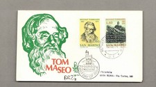 San Marino 1974 - FDC Venetia "Morte Niccolo' Tommaseo" - n. 1 busta viaggiata