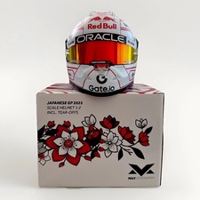 Mini casco Max Verstappen GP giapponese 2025 1:2