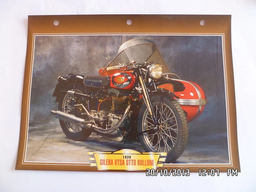 Carte fiche moto gilera - fiche,
