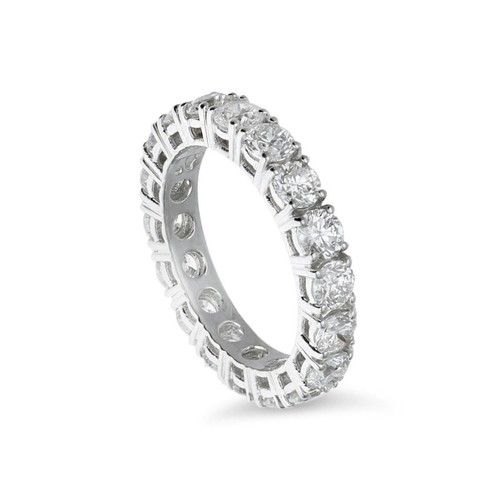Anello veretta eternity con - veretta,