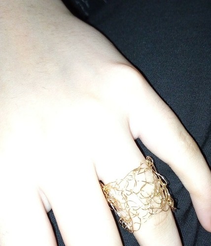 Anello oro gold filled - in,