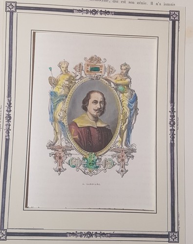 Giovanni lanfranco incisione - lanfranco,
