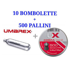 10 BOMBOLETTE CO2 Soft Air Gas