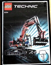 Lego technic 8294 escavatore - lego,