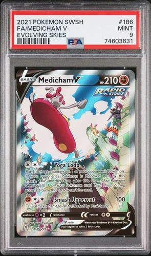 Pokémon card medicham alt - card,