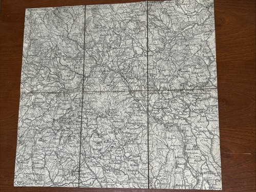 Bioglio antica mappa - bioglio, (biella)-