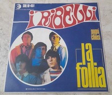 I Ribelli/ Pugni Chiusi/ Vinile Ricordi  45 Giri Prima Stampa Perfetto La Follia