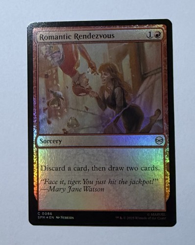 Appuntamento romantico foil - x1,
