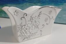 PORTATOVAGLIOLI NUOVO IN PORCELLANA PORTA FAZZOLETTI TAVOLO CASA FIORI CASA PER