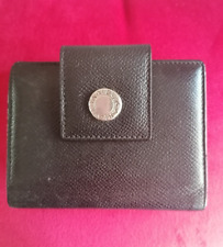 Portafoglio portacarte di Bulgari in pelle nero