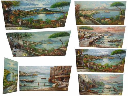 Dipinto olio tela - tela, 60x120