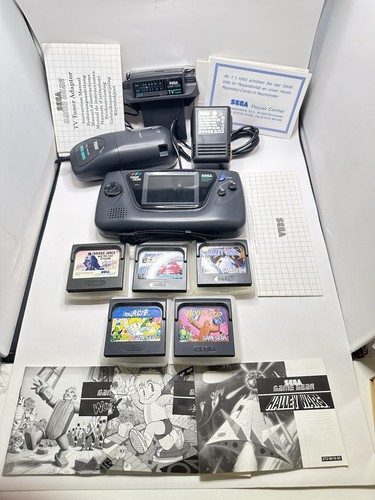Console sega game gear 5 - console, +