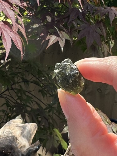 Moldavite czech vrábce - moldavite,
