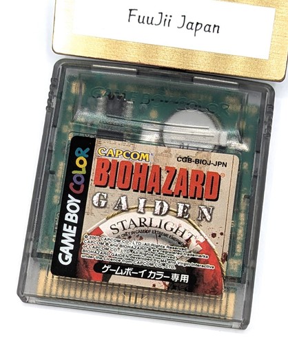 Gameboy color biohazard - gameboy,