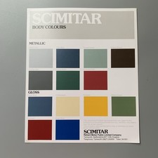Brochure vendita guida colori