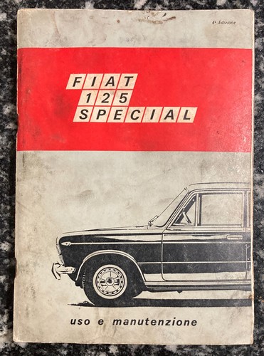 Fiat 125 special - fiat, uso