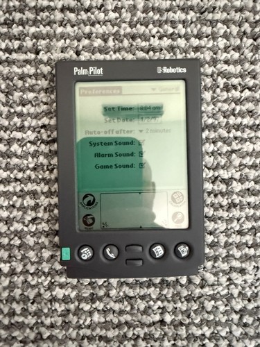 Robotics palm pilot - us,