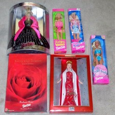 Lotto 6 Bambole Barbie Vintage NRFB -Edizioni Vacanze, Spiaggia e Collezionismo - Mattel