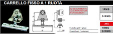 Carrello fisso 1rms - carrello,