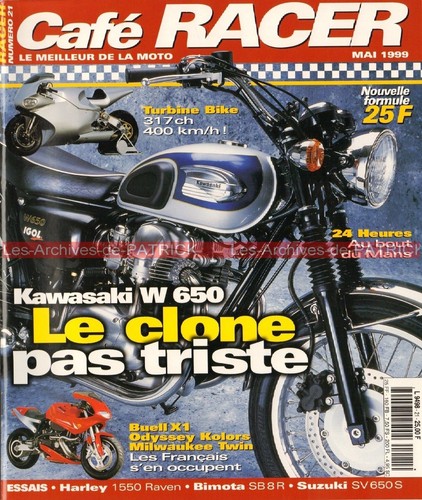 Café racer kawasaki w650 - café,
