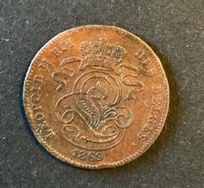 Belgio - Leopoldo II - rara