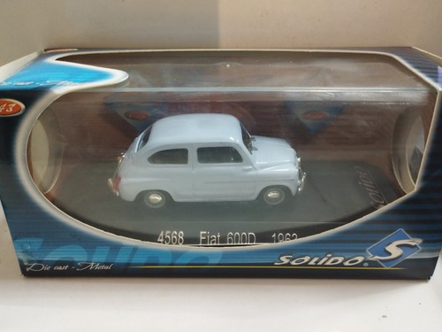 Solido 4568 fiat 600d 1963 - solido,