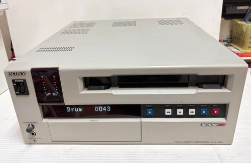 Lettore videocassette sony - videocassette,
