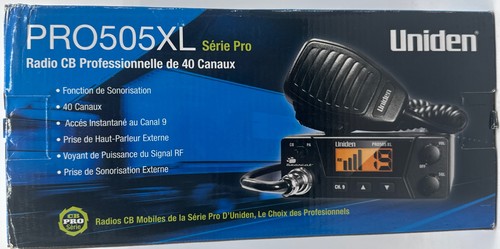 Uniden pro505xl radio - uniden,