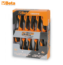 BETA TOOLS UTENSILI 1263/D10 SERIE GIRAVITI CROCE PH TAGLIO PIATTA CACCIAVITI