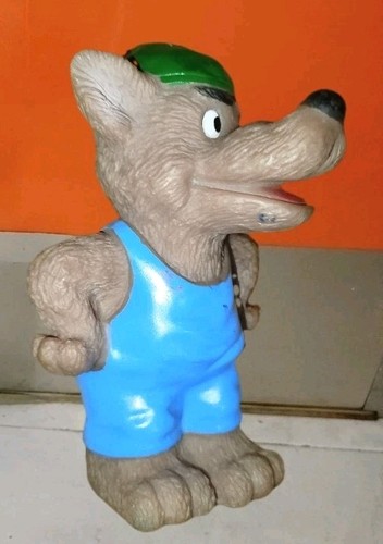 Pupazzo gomma lupo - pupazzo, no