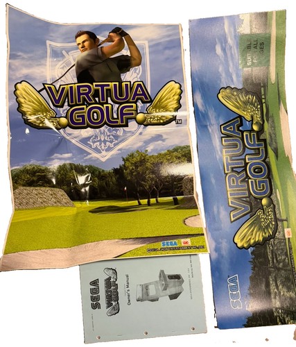 Adesivo giant virtua - golf, sega